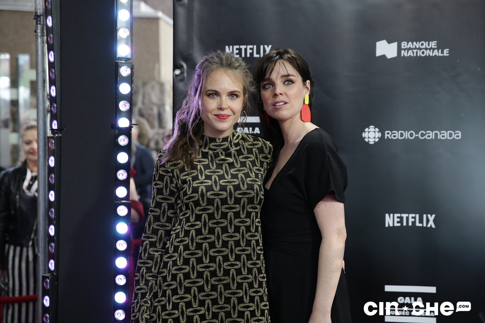 Sur le tapis rouge du Gala Québec Cinéma 2019