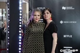 Sur le tapis rouge du Gala Québec Cinéma 2019