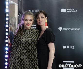 Sur le tapis rouge du Gala Québec Cinéma 2019