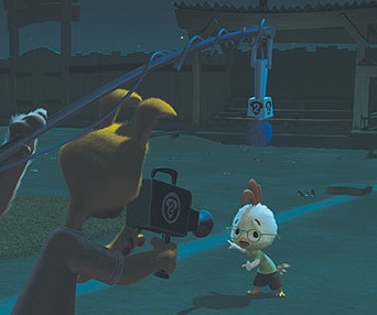 Scène du film Petit poulet