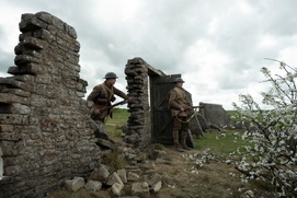 Une scène du film 1917