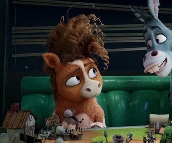 Une scène du film Thelma the Unicorn
