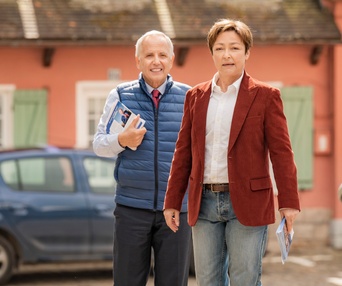Une scène du film Un homme heureux