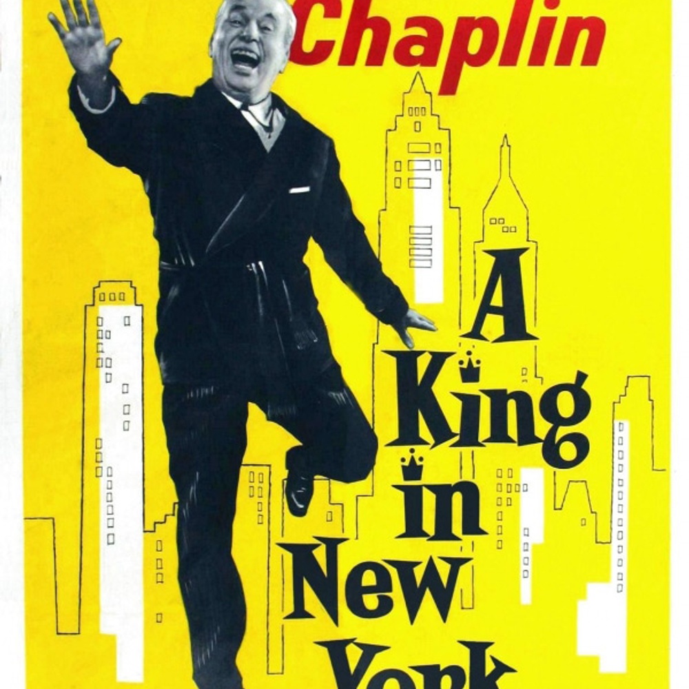 Affiche d'époque du film A King in New York