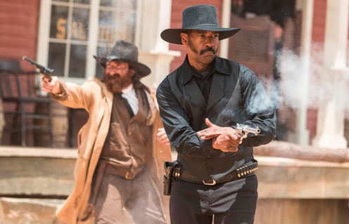 Une scène du film The Magnificent Seven