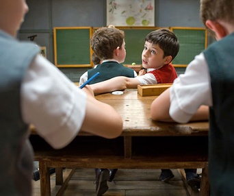 Scène du film Le petit Nicolas