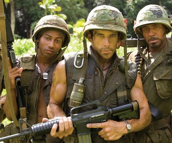 Scène du film Tropic Thunder