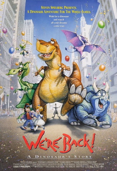 Affiche du film We're Back! A Dinosaur's Story