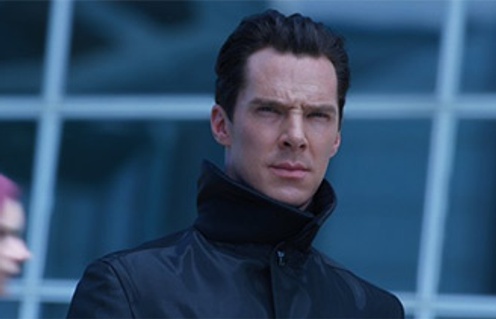 Benedict Cumberbatch dans Star Trek Into Darkness