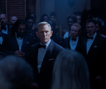 Une scène du film No Time to Die