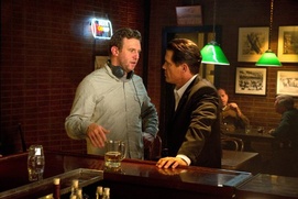 Sur le plateau du film Gangster Squad Sur le plateau du film Gangster Squad