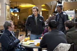 Une scène du film Tower Heist Une scène du film Tower Heist