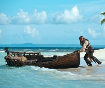 Une scène du film Pirates of the Caribbean: On Stranger Tides