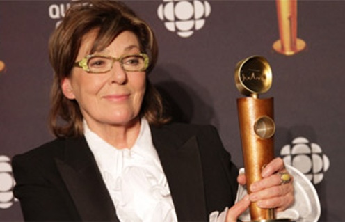 Paule Baillargeon sur le tapis rouge des Jutra 2012