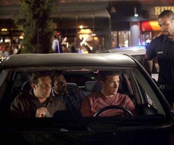 Une scène du film Horrible Bosses