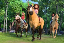 Une scène du film Spirit Untamed Une scène du film Spirit Untamed
