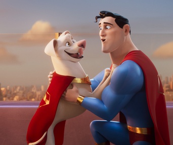 Une scène du film DC League of Super-Pets
