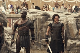 Une scène du film Pompeii Une scène du film Pompeii