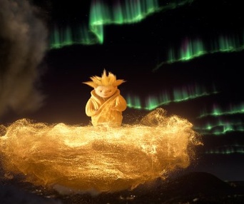 Une scène du film Rise of the Guardians