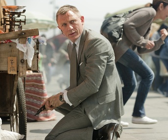 Une scène du film Skyfall