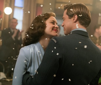 Une scène du film Allied