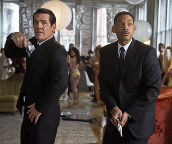 Une scène du film Men in Black III