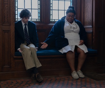 Une scène du film The Holdovers