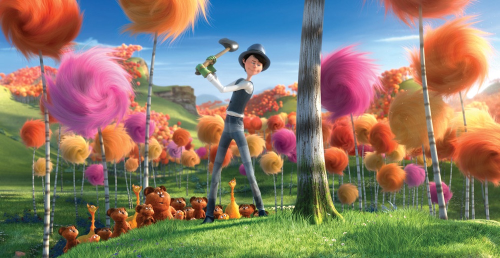 Une scène du film Dr. Seuss' The Lorax