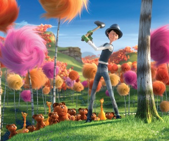 Une scène du film Dr. Seuss' The Lorax