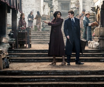 Une scène du film Fantastic Beasts: The Secrets of Dumbledore