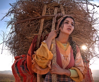 Une scène du film La source des femmes