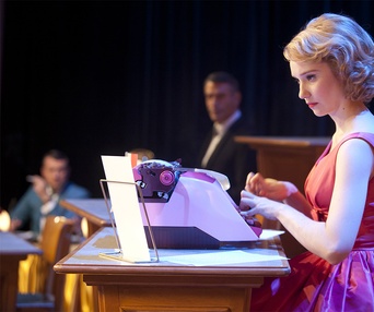 Une scène du film Populaire