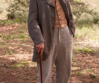 Une scène du film The Invisible Woman