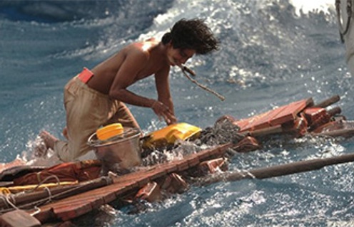 Suraj Sharma dans Life of Pi