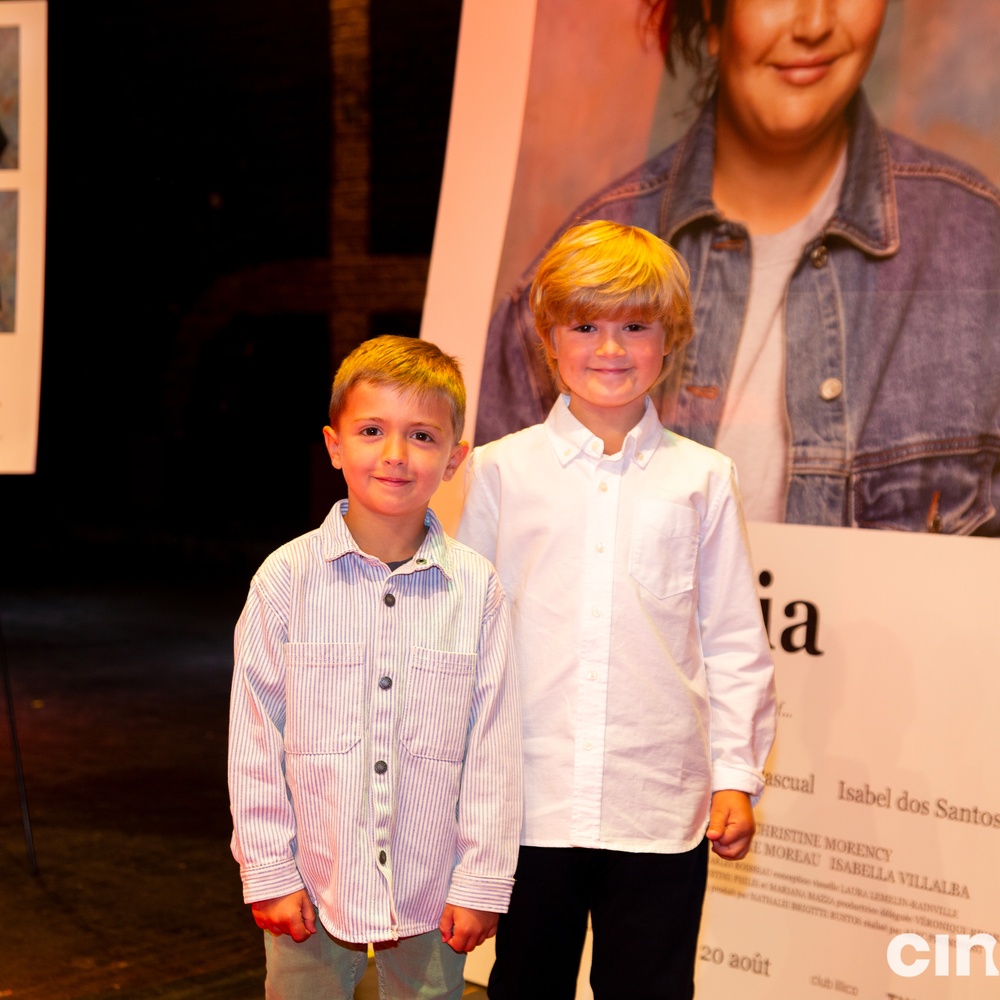 Sur le tapis rouge du film Maria