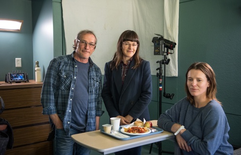 Images du tournage de la 2e saison de Bête noire