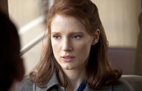 Jessica Chastain dans le film The Debt