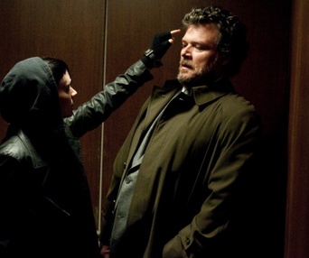 Une scène du film The Girl With The Dragon Tattoo