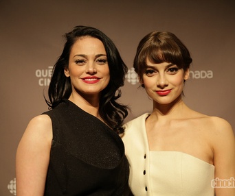 Sur le tapis rouge de la Soirée des Jutra 2014