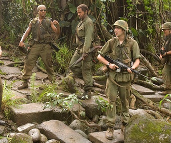 Scène du film Tropic Thunder