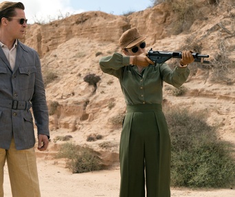 Une scène du film Allied