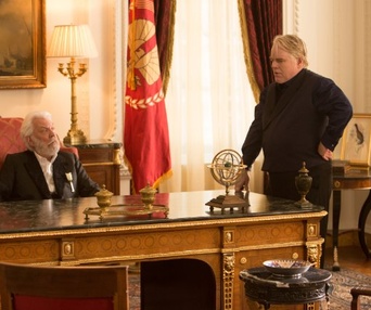 Une scène dans The Hunger Games: Catching Fire