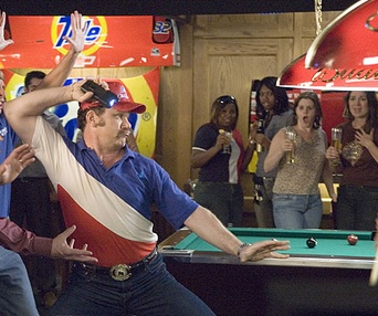 Scène du film Les nuits de Talladega : La ballade de Ricky Bobby