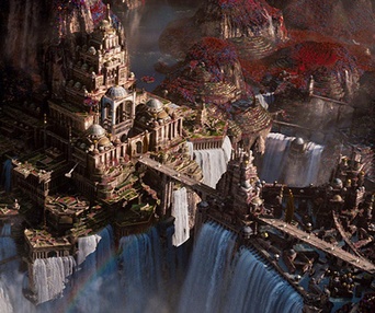 Une scène du film Jupiter Ascending