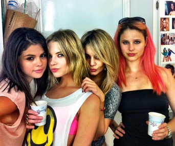 Une scène du film Spring Breakers