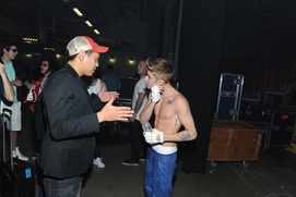 Une scène du film Justin Bieber?s Believe