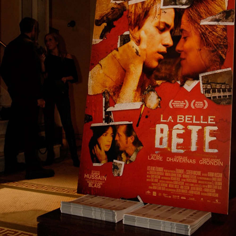 Sur le tapis rouge de La belle bête