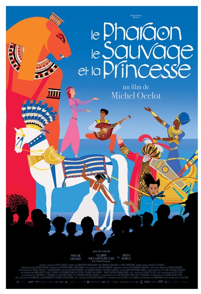 Affiche du film Le pharaon, le sauvage et la princesse