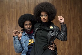 Une scène du film BlacKkKlansman Une scène du film BlacKkKlansman