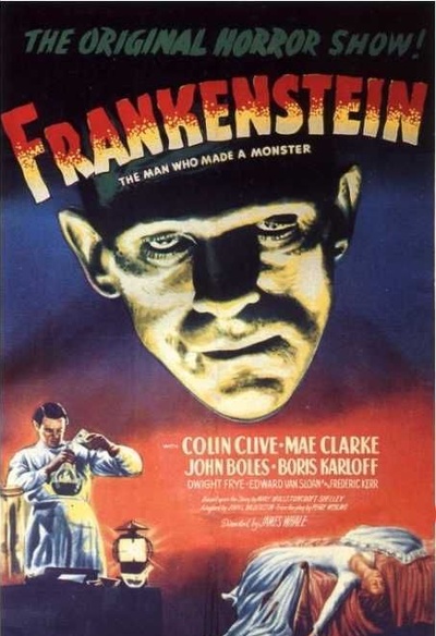 Affiche du film Frankenstein